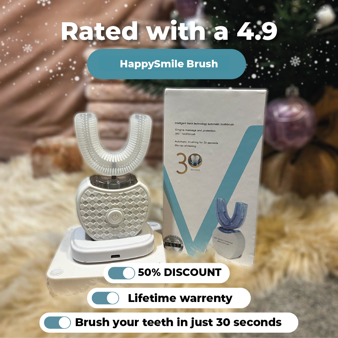 HappySmile Brush™ | Brush teeth easily and quickly within 30 seconds!